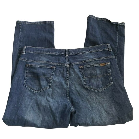 Pendleton Mens Size 42 x 32 Boot Cut Medium Wash Stretch Jeans - Picture 6 of 6